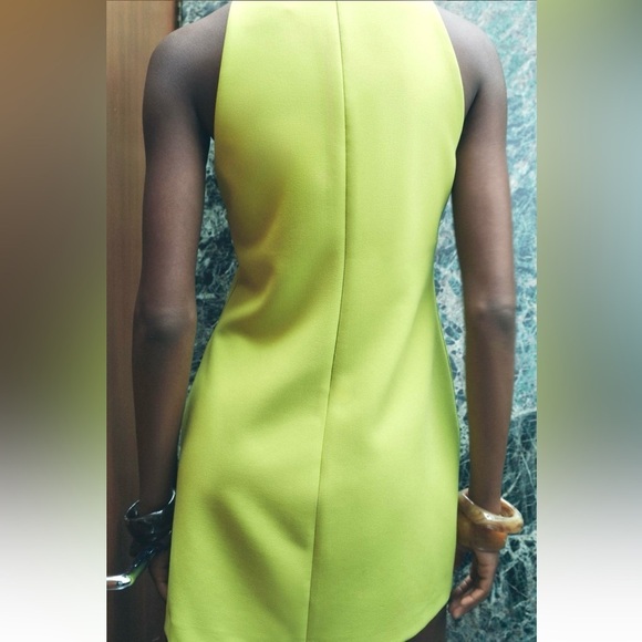 New ZARA Short Halter Dress ZW Collection - Picture 3 of 8